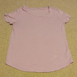 GAP Light Pink Short Sleeve Tee Size M